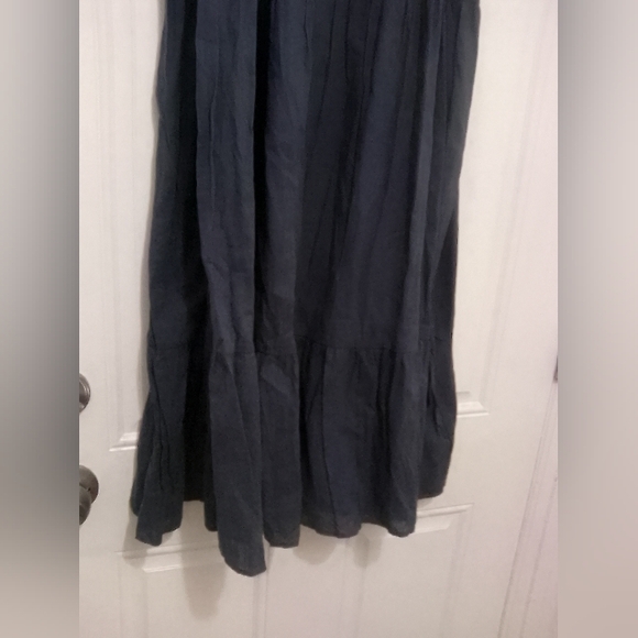 Universal Thread Blue Sleeveless Crochet Midi Dress - Picture 4 of 7